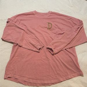 Pink Disney Spirit jersey long sleeve shirt